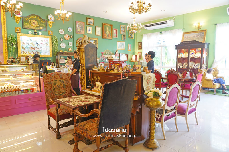 ร้านกาแฟเสรีไทย, คาเฟ่เสรีไทย, t aonly ka antique & tearoom, คาเฟ่มีนบุรี, t aonly ka antique & tearoom จิบชาสวยๆในบรรยากาศแบบยุโรป