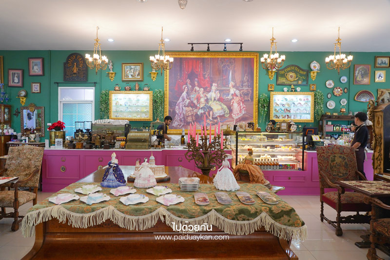 ร้านกาแฟเสรีไทย, คาเฟ่เสรีไทย, t aonly ka antique & tearoom, คาเฟ่มีนบุรี, t aonly ka antique & tearoom จิบชาสวยๆในบรรยากาศแบบยุโรป