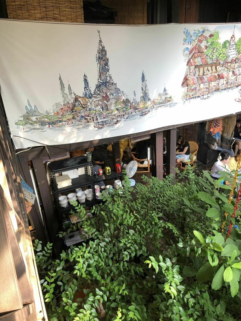 top 6+ ร้านเด็ดย่านคลองบางหลวง บรรยากาศสุดคลาสสิคน่าเช็คอิน, บ้านศิลปิน คลองบางหลวง, ร้านอาหารครัวคุณอ๋อย, บ้านมวยไทย คลองบางหลวง, บ้านเพลินจิตต์ ณ คลองบางหลวง