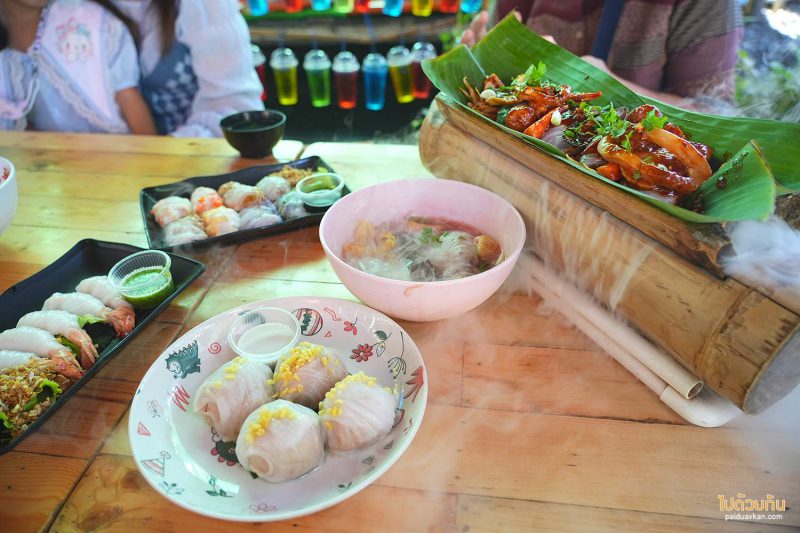 ก๋วยเตี๋ยวปากหม้อหน้าล่อในสวน ปากหม้ออร่อย ในราคาหลักสิบ