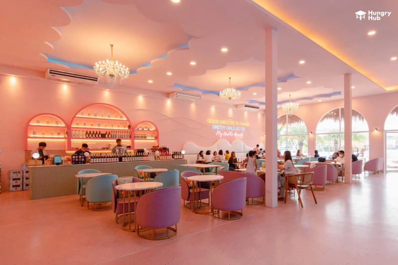 6 คาเฟ่สีชมพู 2024 วาเลนไทน์นี้โดนใจแน่นอน , My Castle Beach, Sea Angel Boat Club (Phuket), Garden Dome Cafe &amp; Bar, The Hidden Milkbar, Sugar Plump, Baby Bar Bangkok, Top 6+ คาเฟ่สีชมพู 2024 มุมถ่ายรูปสวย โดนใจสายหวานแน่นอน