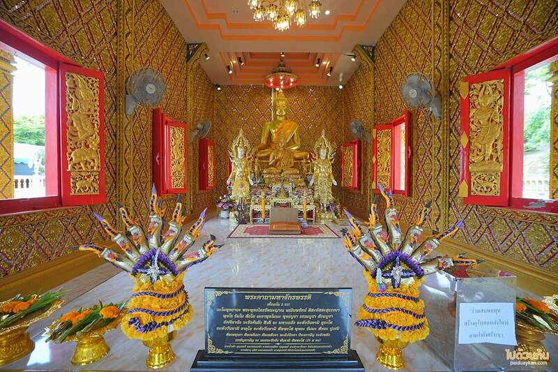 เที่ยวนครนายก, นครนายก, วัดมณีวงศ์ นครนายก, ถ้ำพญานาค วัดมณีวงศ์, วัดมณีวงศ์  รีวิวล่าสุด สร้างเสร็จสมบูรณ์ ชมถ้ำพญานาค พุทธศิลป์อันงดงาม