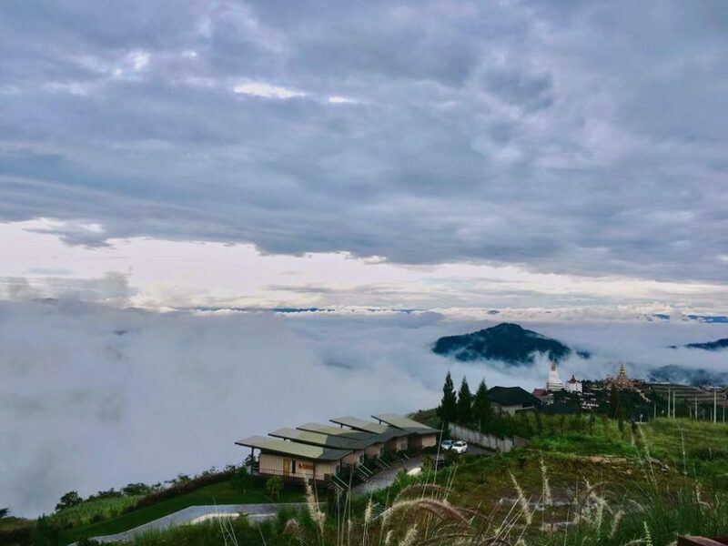 รีวิวที่พักเขาค้อ pino latte resort  “เช้าอาบหมอก กลางคืนดูดาว”