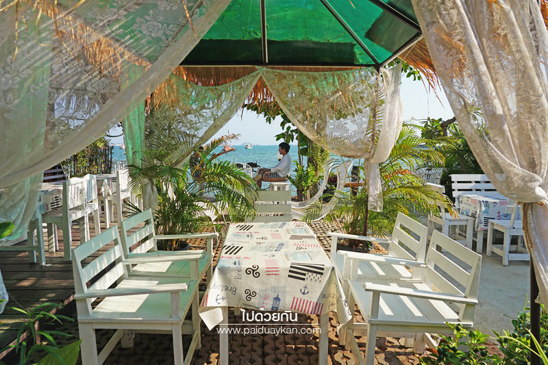 สัตหีบ, ร้านกาแฟสัตหีบ, คาเฟ่สัตหีบ, coffee beach สัตหีบ, coffee beach สัตหีบ นั่งชิลมองทะเล