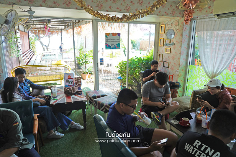 สัตหีบ, ร้านกาแฟสัตหีบ, คาเฟ่สัตหีบ, coffee beach สัตหีบ, coffee beach สัตหีบ นั่งชิลมองทะเล