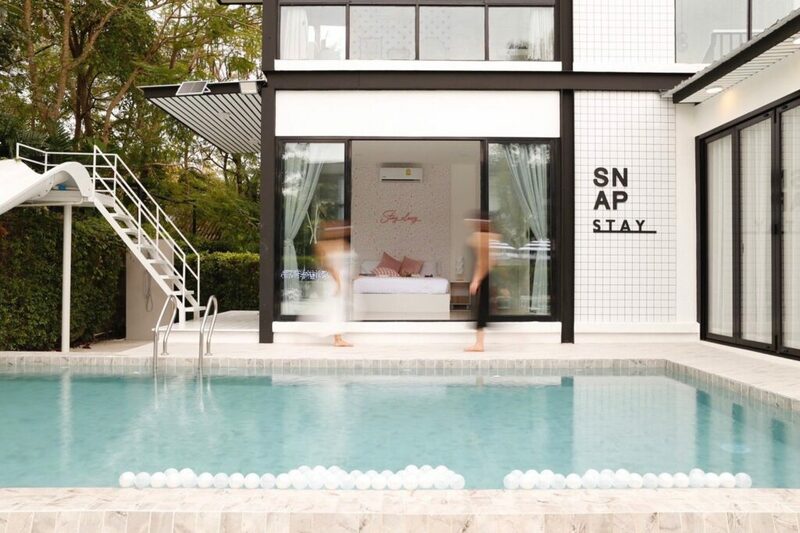 Snap Stay Pool Villa Pattaya พักผ่อนที่พัทยา รองรับได้ 10 คน