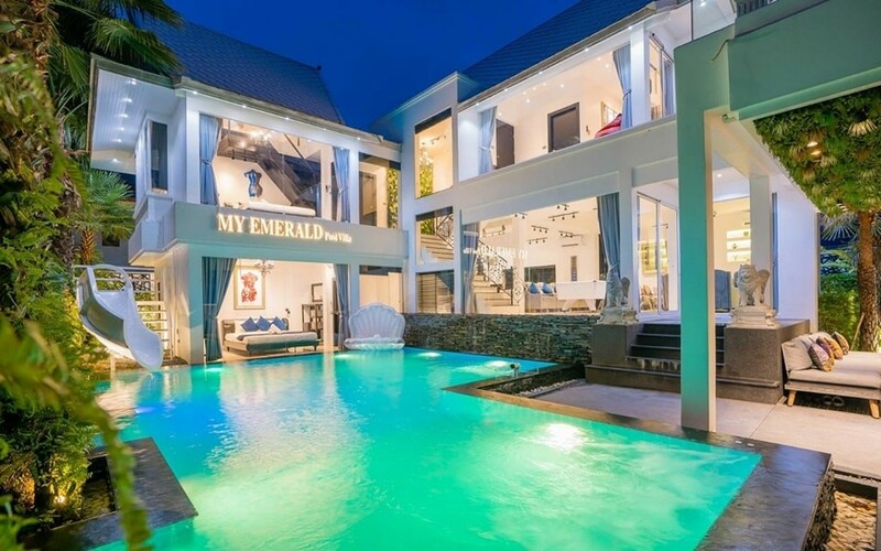 MY EMERALD Pool Villa Pattaya เดินเล่นชายหาดชิลด์ๆ 2024