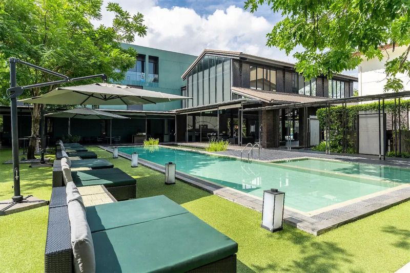 theatre residence โรงแรมบูทีคสุดชิลริมแม่น้ำเจ้าพระยา ในย่านบางกอกน้อย