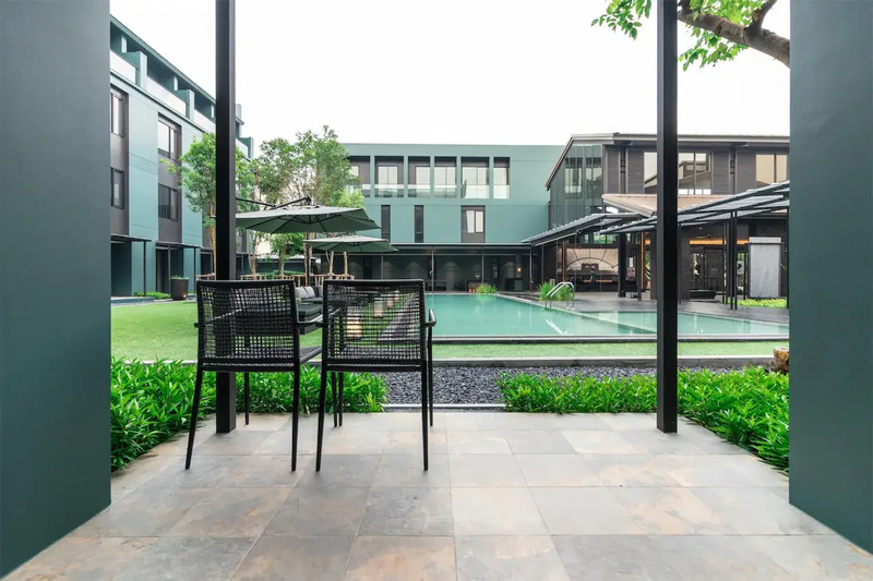 theatre residence โรงแรมบูทีคสุดชิลริมแม่น้ำเจ้าพระยา ในย่านบางกอกน้อย