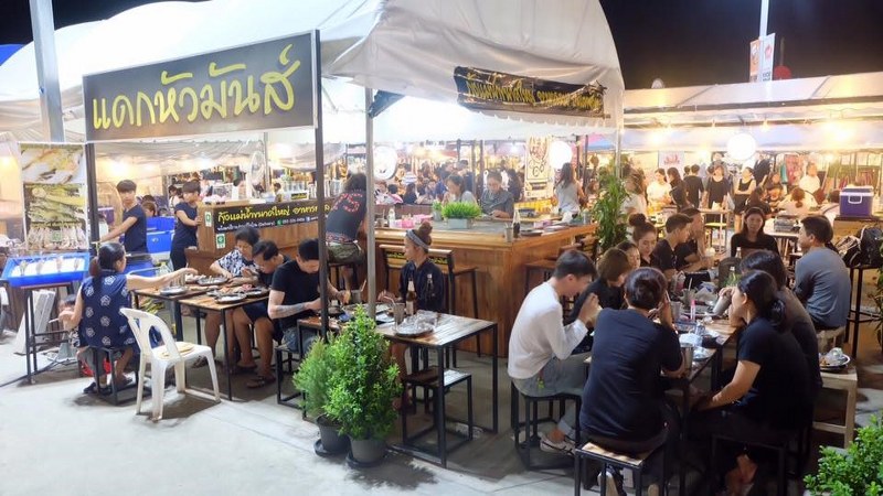 ”ร้านแดกหัวมันส์” ตลาดหัวมุม กุ้งแม่น้ำเนื้อเด้ง มันเยิ้มๆ