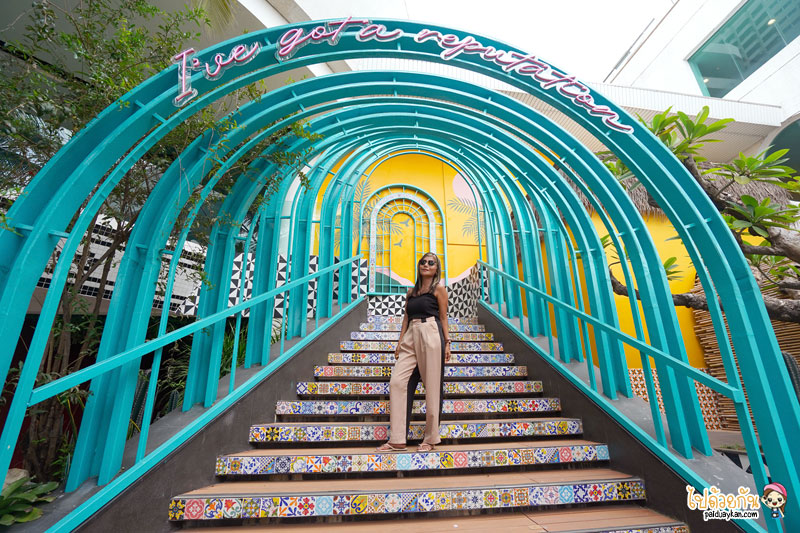 คาเฟ่พัทยา, fat coco  beach club, ร้านอาหารสไตล์ลาหลีพัทยา, คาเฟ่พัทยาถ่ายรูปสวย, fat coco พัทยา คาเฟ่สไตล์บาหลี สดใสได้ฟีลซัมเมอร์