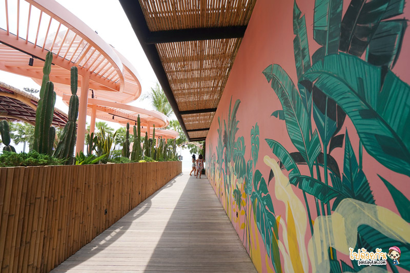 คาเฟ่พัทยา, fat coco  beach club, ร้านอาหารสไตล์ลาหลีพัทยา, คาเฟ่พัทยาถ่ายรูปสวย, fat coco พัทยา คาเฟ่สไตล์บาหลี สดใสได้ฟีลซัมเมอร์