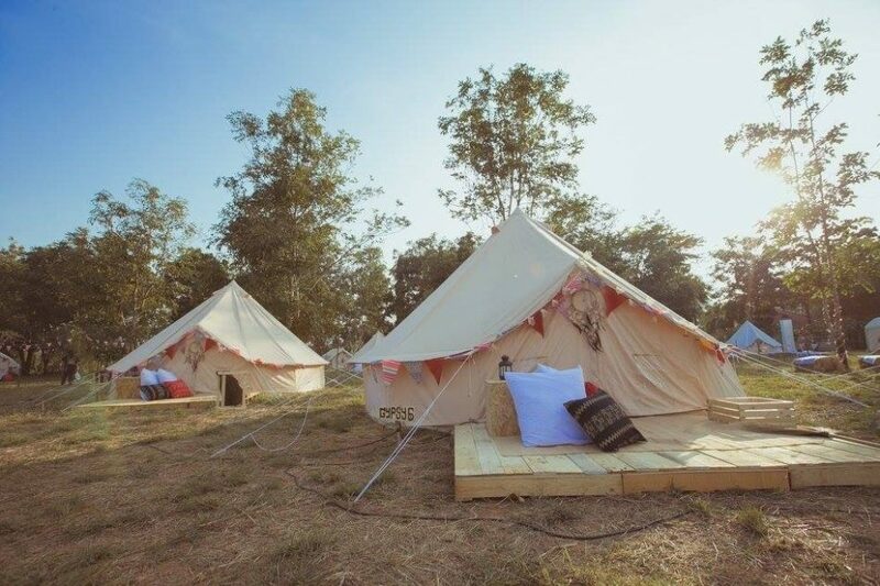 ที่พักแคมป์ปิ้ง 3199″ mountain camp แบบชนเผ่ายิปซี เล่นสวนน้ำ ก่อกองไฟ