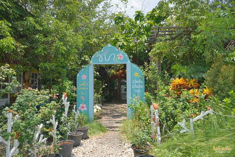 เที่ยวปทุมธานี, คาเฟ่ปทุมธานี, chaba chabai cafe, ชบา ชไบ, chaba chabai cafe คาเฟ่บ้านไม้อบอุ่น ย่านลำลูกกา