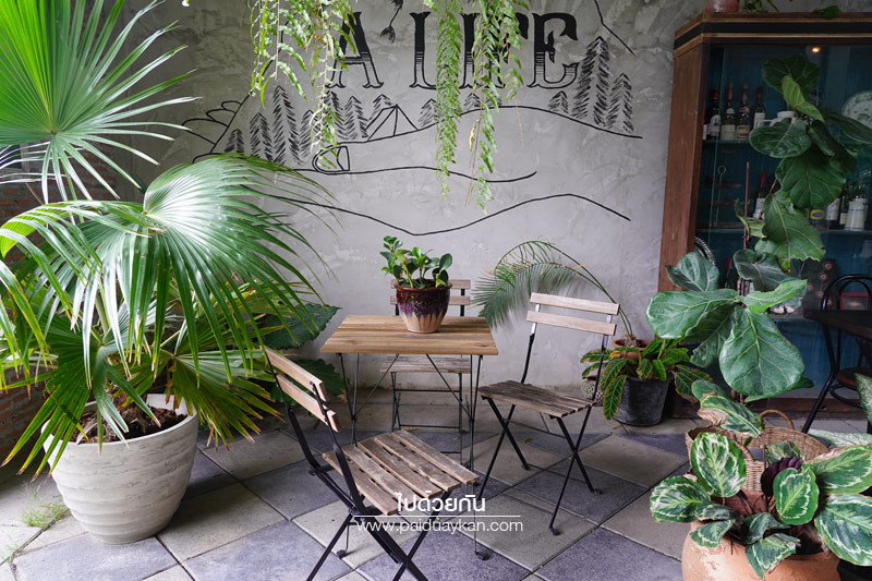 คาเฟ่สุพรรณบุรี, a life cafe & gallery สุพรรณบุรี, ร้านกาแฟอู่ทอง, ร้านกาแฟสุพรรณบุรี, a life cafe & gallery คาเฟ่สุดเท่ กลางสวนสีเขียว