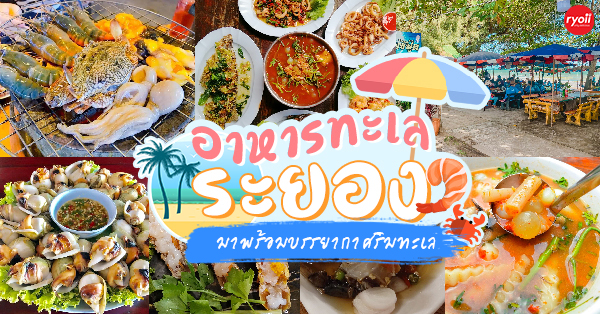 แก้วซีฟู๊ด, บารมีหอย, ร้านต้นกระบก, The kitt&amp;food, เหมือนฝัน1, ริมทะเลซีฟู้ด, ครัวอาหารทะเล เจ๊ต่ายปูเป็นซีฟู๊ด, สาขาบ้านเพ, เจ๊ยินดี, น้องหนึ่งซีฟู้ด, น้องนุช ซีฟู้ด, เจ้มาลีซีฟู๊ด หาดสุชาดา, สุดใจซีฟู้ด หาดสวนสนระยอง, รวม 12 ร้านอาหารทะเลระยอง ร้านติดทะเล บรรยากาศชิลๆ พิกัดเด็ดที่น่าตามไปชิม!