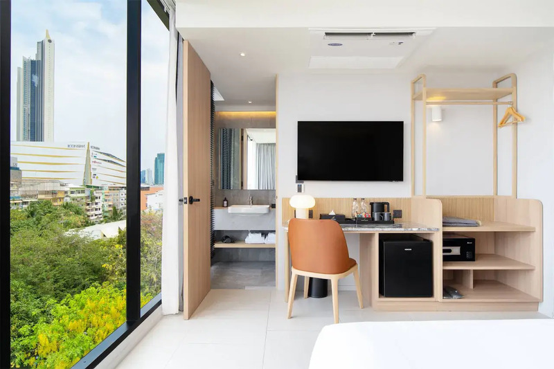 saan hotel sathorn โรงแรมมินิมอล ใกล้ icon siam ที่สายคอนเทนต์ต้องเลิฟ!