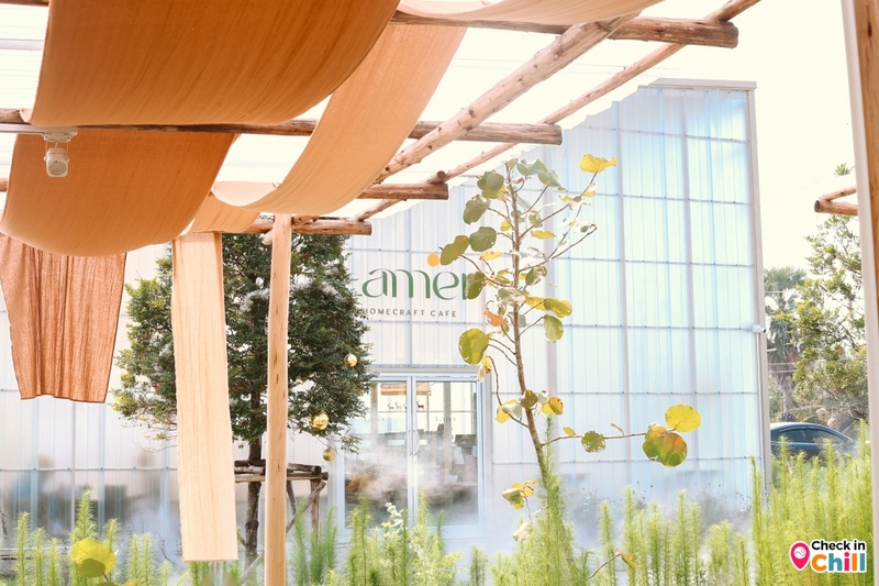 รีวิว ร้าน Lamer Homecraft cafe เปิดใหม่ปทุมธานี สไตล์โมเดิร์นโฮมมี่ ท่ามกลางวิวทุ่งนา