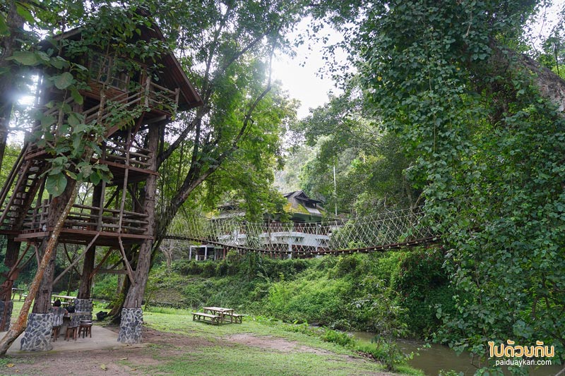 เตวแอ่ว take a walk, เตวแอ่ว, คาเฟ่ดอยสะเก็ด, ร้านกาแฟดยสะเก็ด, เตวแอ่ว take a walk คาเฟ่บ้านไม้ริมธารกลางป่าร่มรื่น