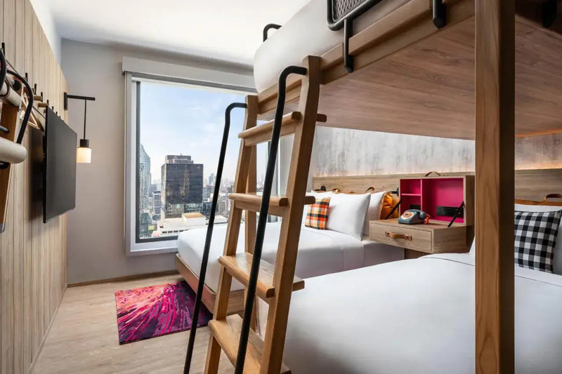 moxy ratchaprasong โรงแรมใหม่ในเครือ marriott ใจกลางราชประสงค์ ถ่ายรูปสวยทุกมุม
