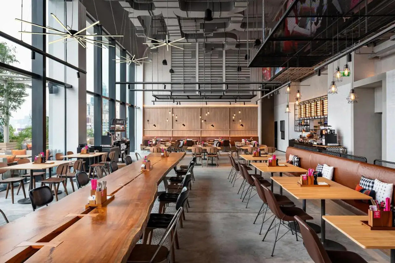 moxy ratchaprasong โรงแรมใหม่ในเครือ marriott ใจกลางราชประสงค์ ถ่ายรูปสวยทุกมุม