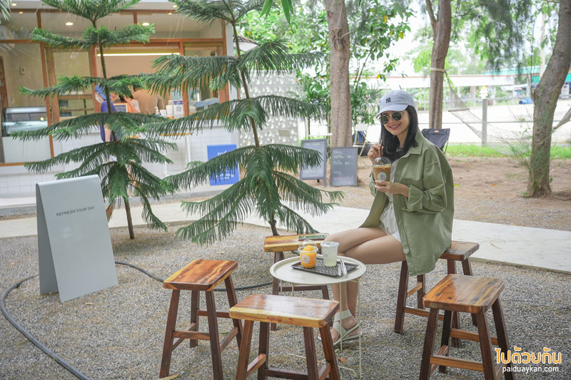 คาเฟ่เพชรบุรี, coco&coff บ้านแหลม, คาเฟ่บ้านแหลม, คาเฟ่บางตะบูน, coco&coff คาเฟ่ร่มรื่น กลางสวนมะพร้าว