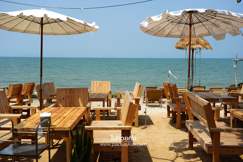 คาเฟ่บางแสน, เที่ยวบางแสน, seafood club bangsean, ร้านอาหารบางแสน, seafood club bangsean  ร้านอาหารทะเลริมชายหาด สไตล์ beach bar