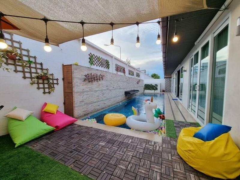 พูลวิลล่า peterpan pool villa pattaya พักผ่อนใกล้หาดจอมเทียน 2024