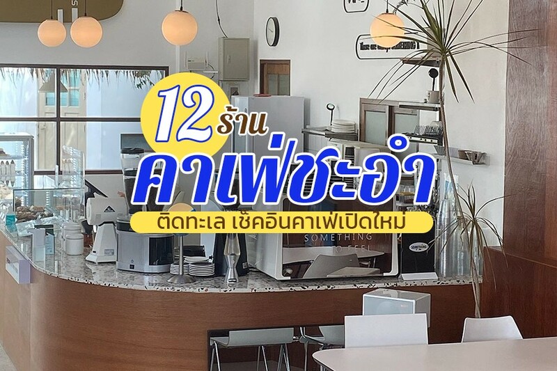 Top 12+ ร้านคาเฟ่ชะอำ 2567 บรรยากาศติดทะเล เช็คอินคาเฟ่เปิดใหม่