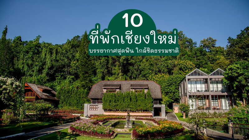 1. พาร์คโบโรช์ ซิตี้ รีสอร์ต (Parc Borough City Resort), 2. นอร์ท ฮิลล์ ซิตี้ รีสอร์ต (North Hill City Resort), 3. สิรีอำพัน บูติค รีสอร์ต แอนด์ สปา (Sireeampan Boutique Resort and Spa), 4. ฟลอร่า ครีค (Flora Creek), 5. ปานวิมาน เชียงใหม่ สปา รีสอร์ท (Panviman Chiangmai Spa Resort), 6. เก๊า ไม้ ล้านนา รีสอร์ท (Kao Mai Lanna Resort), 7. น้ำเพียงดิน บูทิก โฮเต็ล (Nampiangdin Boutique Hotel), 8. นิมมาน ไหม ดีไซน์ โฮเต็ล เชียงใหม่ (Nimman Mai Design Hotel Chiang Mai), 9. ม่อนชาพาเพลิน ม่อนแจ่ม (Monchapaplearn Monjam), 10. ลานนา ดุสิตา ริเวอร์ไซด์ บูทิก รีสอร์ต (Lanna Dusita Riverside Boutique Resort), Top 10+ ที่พักเชียงใหม่ 2567 ที่พักสวยๆ ใกล้ชิดธรรมชาติ&nbsp;อัปเดตใหม่ล่าสุด