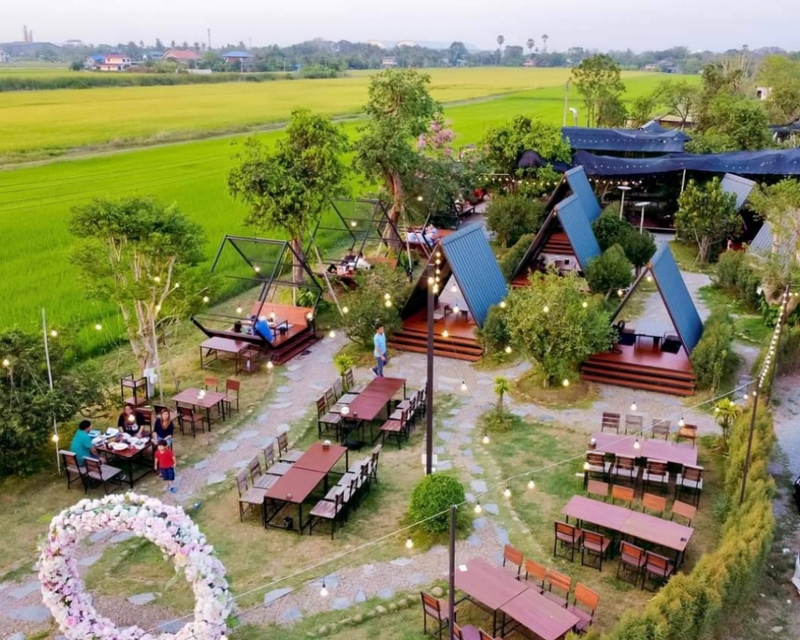 รีวิว ร้าน Kanya Cafe คาเฟ่และร้านอาหาร สไตล์ชนบท อบอุ่น เป็นกันเอง ฟีลบ้านกลางทุ่งนา
