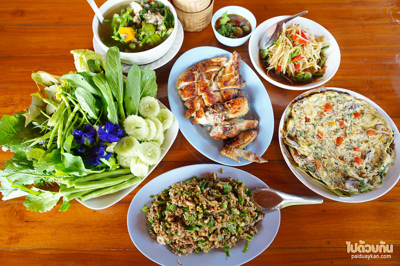ส้มตำป้าวัลย์ ร้านอาหารอีสานแสนอร่อย ยืนหนึ่งในด่านซ้าย