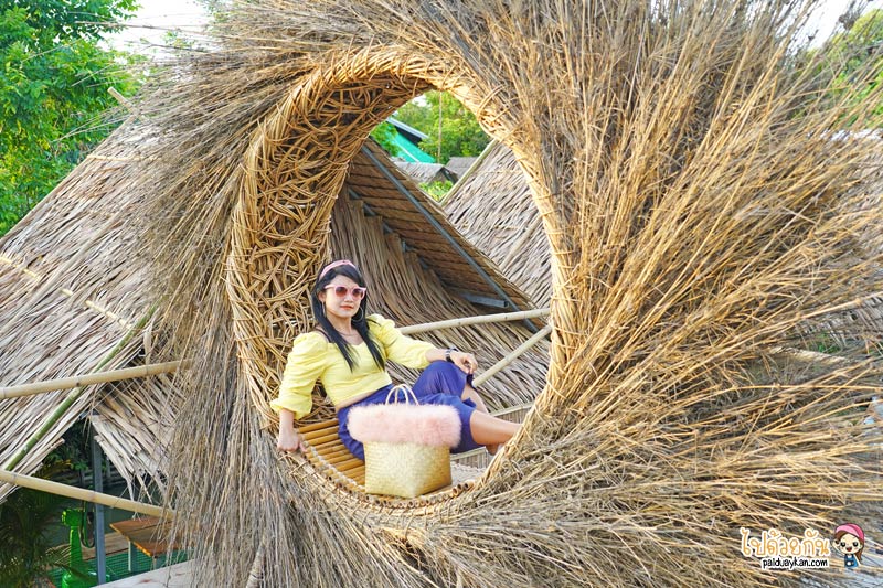 คาเฟ่สมุทรสาคร, ดีกัน คาเฟ่, ดีกัน คาเฟ่ ร้านกาแฟกลางร่องสวน ถ่ายรูปรังนกบาหลี