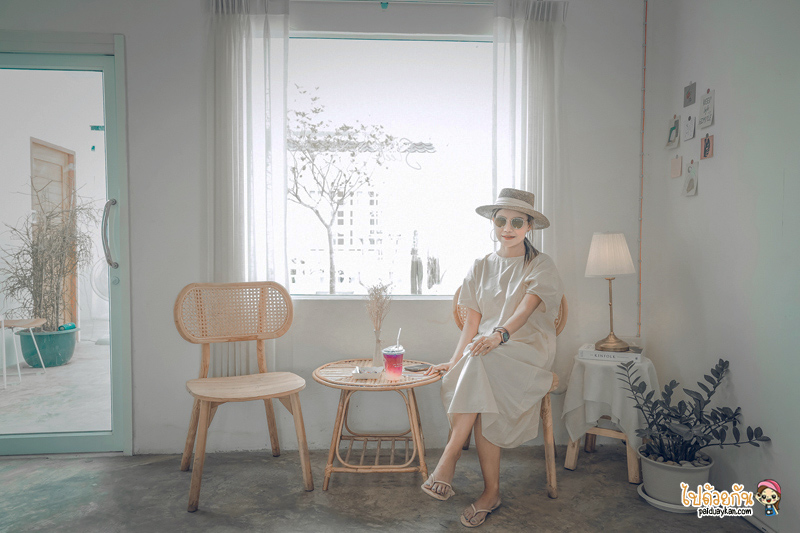 ร้านกาแฟนครนายก, sleek cafe นครนายก, ร้านกาแฟองครักษ์, sleek cafe คาเฟ่สไตล์มินิมอล ย่านองค์รักษ์