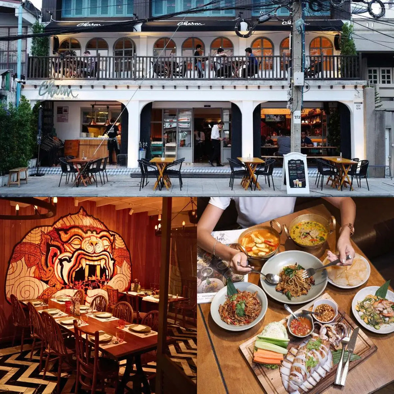 1. ชาร์ม อีทเทอรี แอนด์ บาร์, 2. XII Mediterranean Restaurant, 3. Nihon Saiseisakaba Sathorn, 4. อีกา /sathorn 12 ega_bangkok, 5. พลู, 6. อันเกิม-อันก๋า, 7. เท็ปเป็น สาทร ร้านอาหารญี่ปุ่น เอ็นเตอร์เทนเมนท์ไดนิ่ง, 8. Mimosa Mediterranean Restaurant, 9. Izakaya Hotei, 10. ข้าวต้มกุ๊ยรวยมิตร สาทร 10, 11. ไค นิวซีแลนด์, 12. The Yard Restaurant, Top 15+ ร้านอาหารสาทร ตกแต่งสวยๆ vibes ดี ปิดดึก นั่งได้ชิลๆ