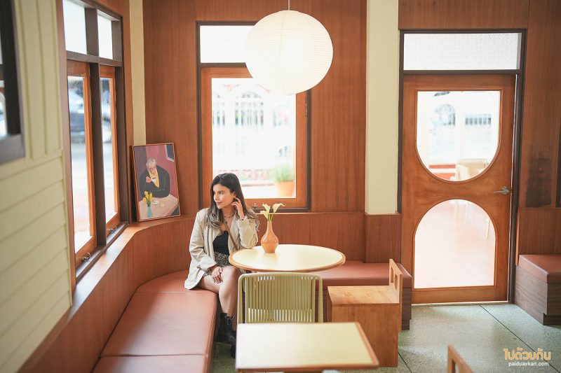Woody Haus Cafe คาเฟ่ในบ้านไม้สุดมินิมอล คลุมโทนสไตล์เกาหลี