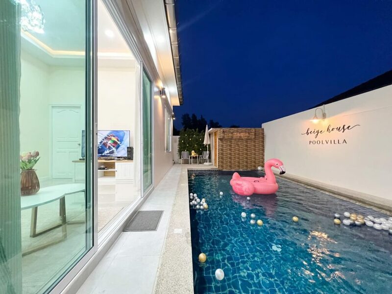 พูลวิลล่า beige house poolvilla pattaya ที่พักที่สะดวกสบาย 2024