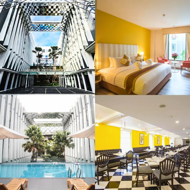 1. BANGKOK MIDTOWN HOTEL, 2. โรงแรม บางกอกโอเอซิส, 3. โรงแรมเคลิ้ม (Kloem Hostel), 4. โรงแรมสำราญเพลส, 5. VIX Bangkok Hotel @ Victory Monument, 6. โรงแรมเยลโล รูม อนุสาวรีย์ชัยสมรภูมิ, 7. fyn hotel, 8. College Haus, 9. Royal View Resort Rangnam, 10. Livable Hotel Bangkok, Top 10+ โรงแรมใกล้โรงพยาบาลรามาธิบดี ราคาถูก มีที่จอดรถ
