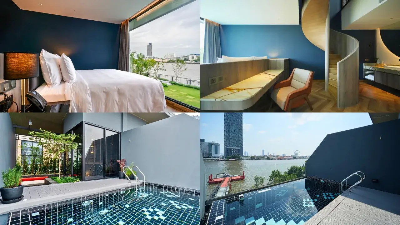 ten six hundred บูทีคโฮเทลสุดหรู ริมแม่น้ำเจ้าพระยา ย่านคลองสาน