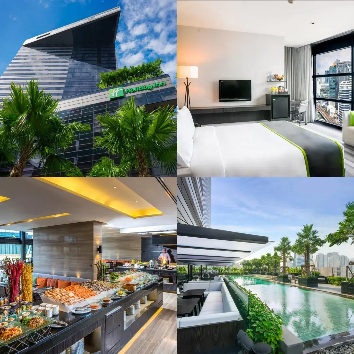 1. โรงแรมฮอลิเดย์ อินน์ สุขุมวิท, 2. โรงแรม เอส 31 สุขุมวิท, 3. อาราวานา รีเจนซี่ ปาร์ค สุขุมวิท, 4. โรงแรมแบงคอก โลตัส สุขุมวิท, 5. โรงแรมเอส บ็อกซ์ สุขุมวิท, 6. เดอะ เบลส โฮเท็ล แอนด์ เรสซิเดนซ์, 7. โรงแรมแบงค็อก แมริออท มาร์คีส์ ควีนส์ปาร์ค, 8. เรซต์ แบงค็อก, 9. อโมรา นีโอลักซ์ สวีท, 10. โรงแรม เมอร์เมด กรุงเทพฯ, 11. เอ็มโพเรียม สวีท บาย ชาเทรียม, Top 11+ โรงแรมใกล้เอ็มสเฟียร์ (Emsphere) ในระยะเดินไปได้